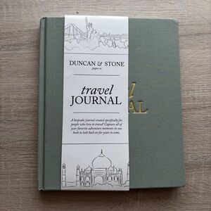 Duncan & Stone travel journal NEW